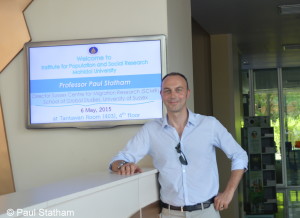 Paul Statham at Mahidol University 
